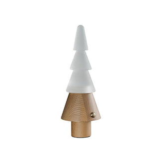 Olivia Modern Wood Table Lamp-Neutral Decor