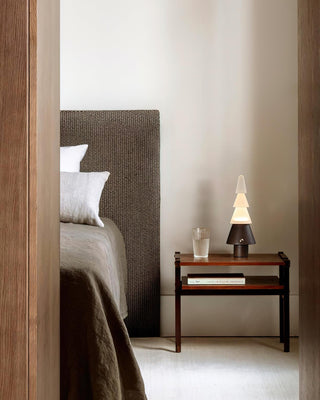 Olivia Modern Wood Table Lamp-Neutral Decor