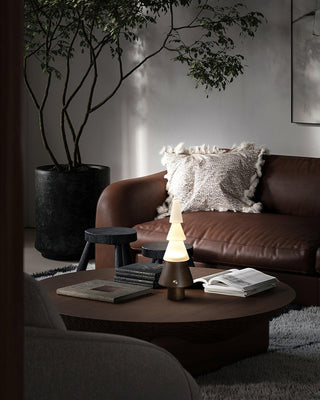 Olivia Modern Wood Table Lamp-Neutral Decor