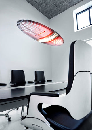 Chroma Glide Suspension Lamp-Neutral Decor