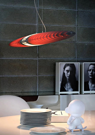 Chroma Glide Suspension Lamp-Neutral Decor