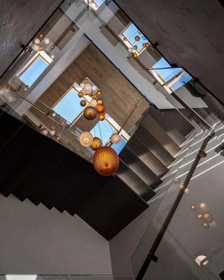 Chromatic Gem Drop Chandelier-Neutral Decor