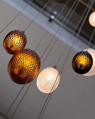 Chromatic Gem Drop Chandelier-Neutral Decor