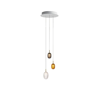 Chromatic Gem Drop Chandelier-Neutral Decor