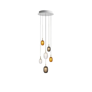 Chromatic Gem Drop Chandelier-Neutral Decor
