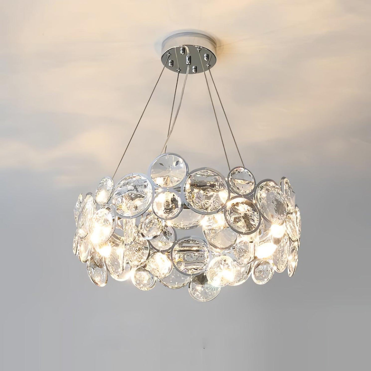 Casaria Lustre Rond Postmoderne Luxe