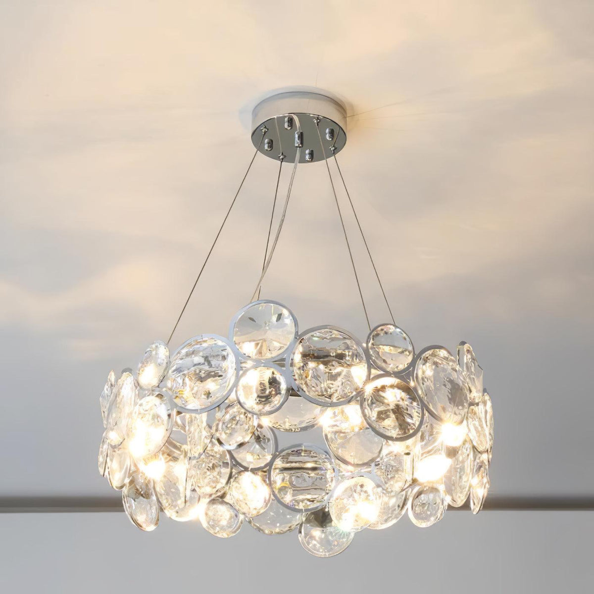 Casaria Lustre Rond Postmoderne Luxe
