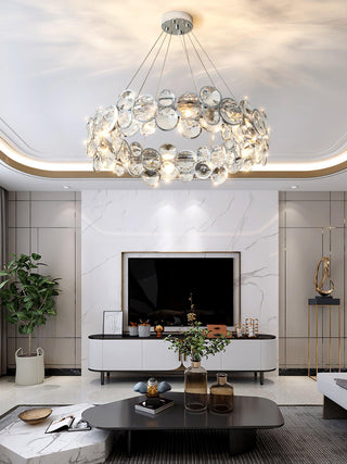 Cuthaiel Lustre Rond Postmoderne Luxe
