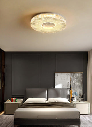 Plafonnier Lucalella Acrylique LED Luxe pour Salon