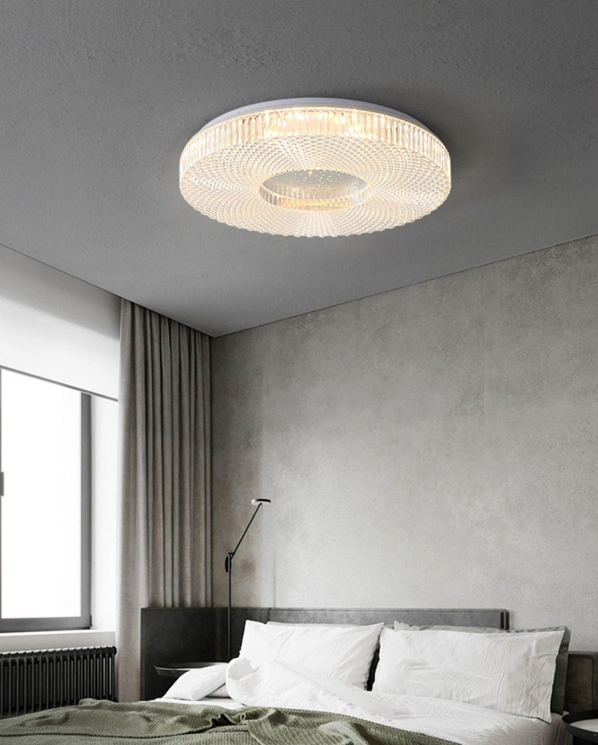 Plafonnier Lucalella Acrylique LED Luxe pour Salon