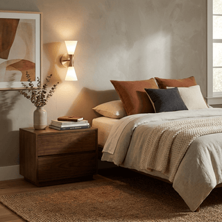 Cinch Double Cone Wall Sconce-Neutral Decor