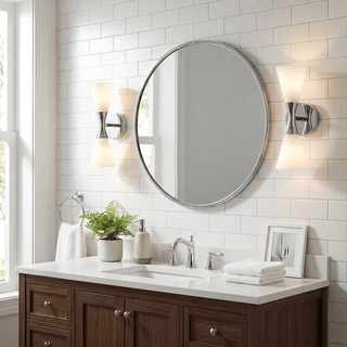 Cinch Double Cone Wall Sconce-Neutral Decor