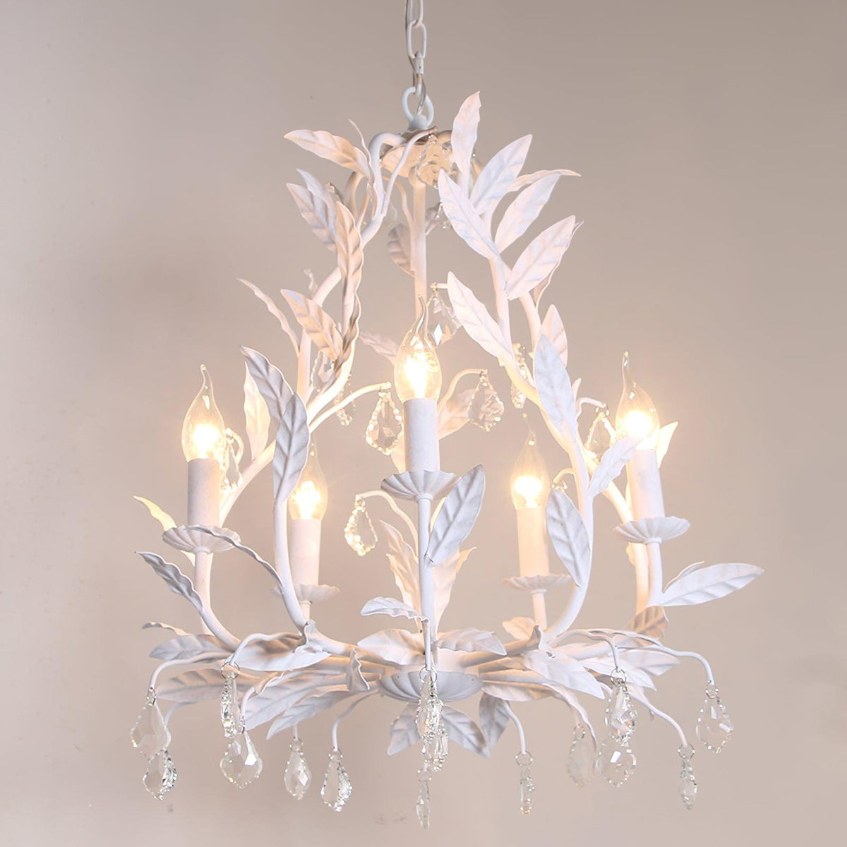 Morina Lustre en Verre Vintage