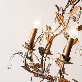 Sylvia Lustre en Verre Vintage