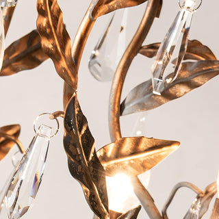 Sylvia Lustre en Verre Vintage