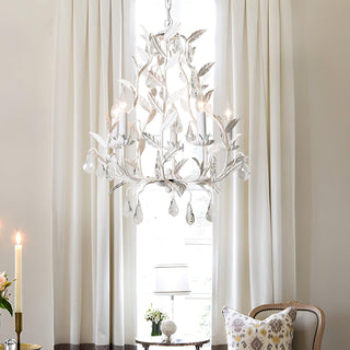 Sylvia Lustre en Verre Vintage