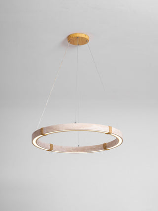 Alsilis Lustre Minimaliste en Travertin-Luire