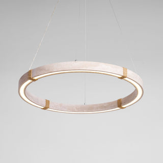 Alsilis Lustre Minimaliste en Travertin-Luire