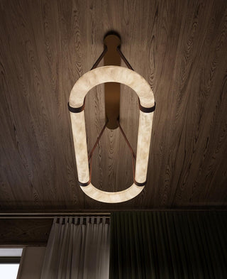 Nerina Albâtre Pendentif Lumière-Luire