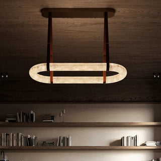 Nerina Albâtre Pendentif Lumière-Luire