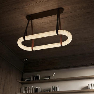 Nerina Albâtre Pendentif Lumière-Luire