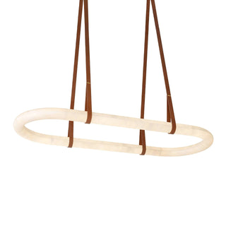 Nerina Albâtre Pendentif Lumière-Luire
