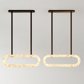 Nerina Albâtre Pendentif Lumière-Luire