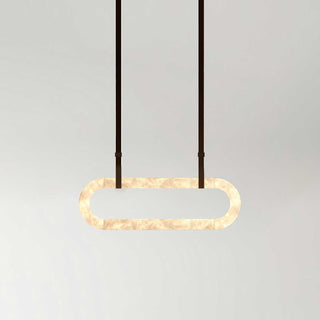 Nerina Albâtre Pendentif Lumière-Luire