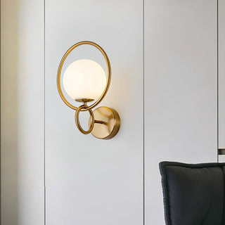 Jaxon Applique Murale Minimaliste en Verre