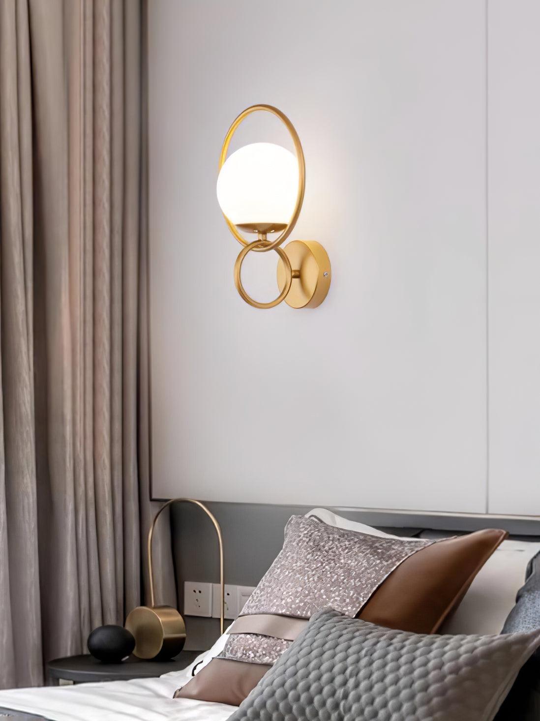 Wilelia Applique Murale Minimaliste en Verre