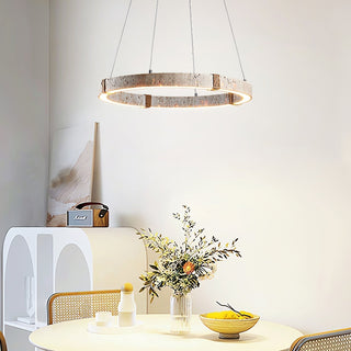 Alsilis Lustre Minimaliste en Travertin-Luire