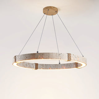 Alsilis Lustre Minimaliste en Travertin-Luire