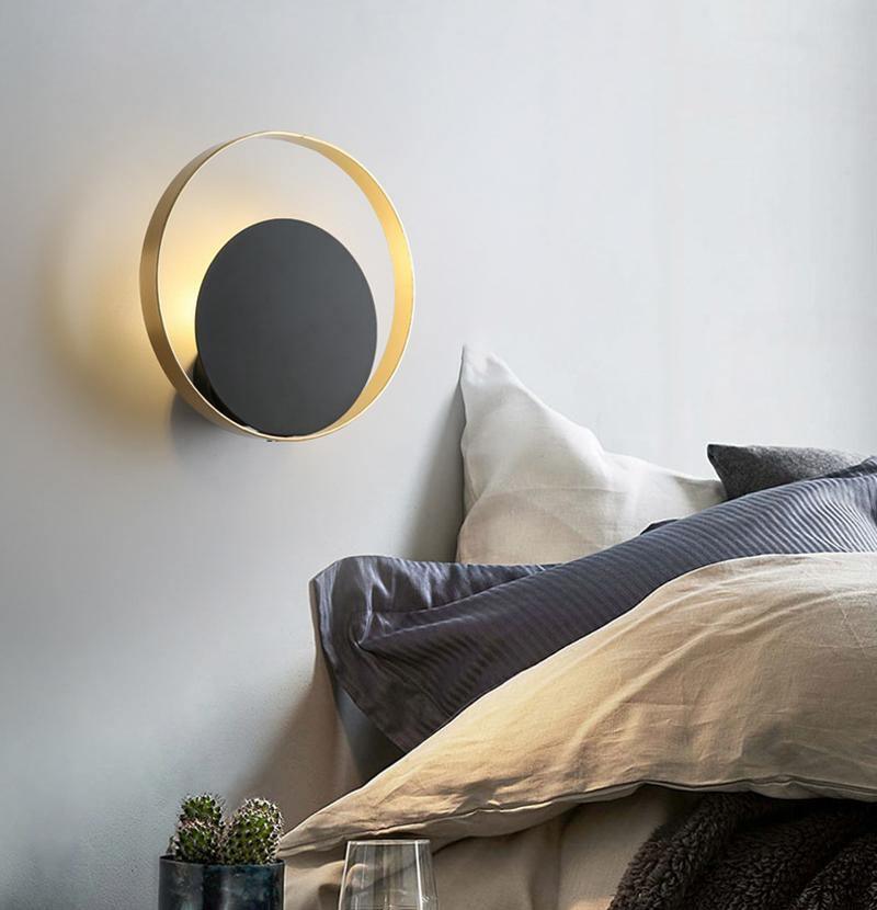 Nivoris Cercle Minimaliste Moderne Applique Murale
