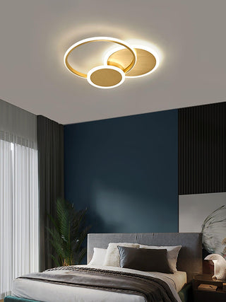 Veraee Lampe de Plafond LED Art Cercles