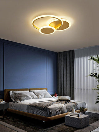 Veraee Lampe de Plafond LED Art Cercles