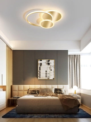 Veraee Lampe de Plafond LED Art Cercles
