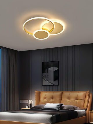 Veraee Lampe de Plafond LED Art Cercles