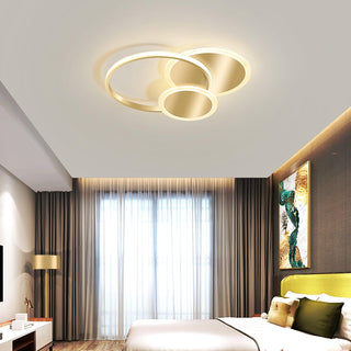 Veraee Lampe de Plafond LED Art Cercles