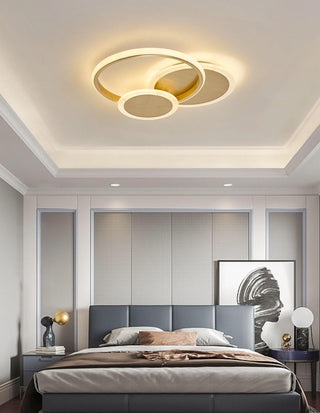 Veraee Lampe de Plafond LED Art Cercles
