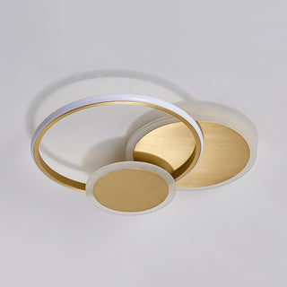 Veraee Lampe de Plafond LED Art Cercles