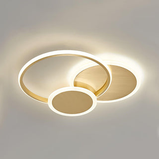 Veraee Lampe de Plafond LED Art Cercles