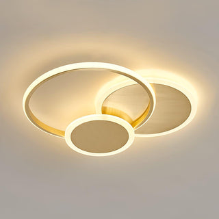Veraee Lampe de Plafond LED Art Cercles