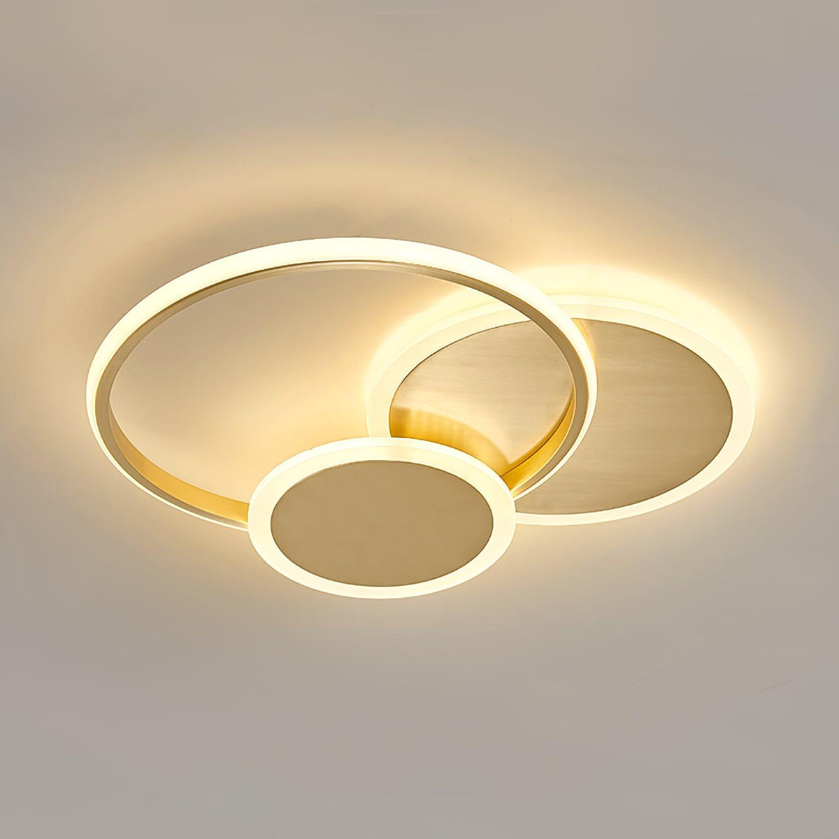 Veraee Lampe de Plafond LED Art Cercles