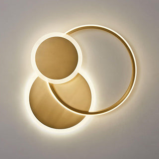 Veraee Lampe de Plafond LED Art Cercles