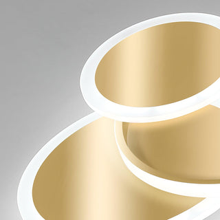 Veraee Lampe de Plafond LED Art Cercles