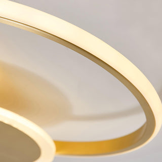 Veraee Lampe de Plafond LED Art Cercles