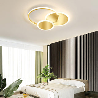 Veraee Lampe de Plafond LED Art Cercles