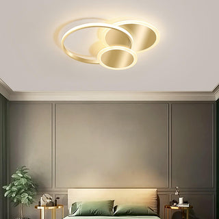 Veraee Lampe de Plafond LED Art Cercles