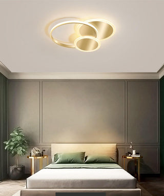 Veraee Lampe de Plafond LED Art Cercles