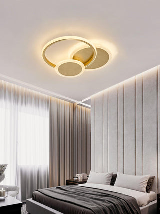 Veraee Lampe de Plafond LED Art Cercles